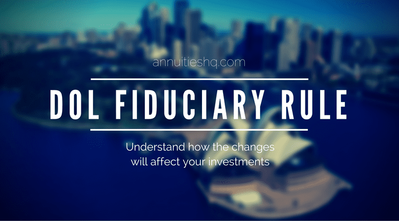 new fiduciary rules from department of labor